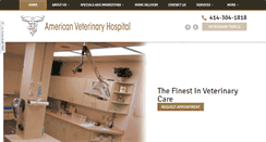 Desktop Screenshot of americanveterinaryclinic.com